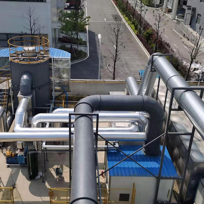 LQ-RRTO Rotary Heat-Storage Peralatan insinerasi suhu tinggi