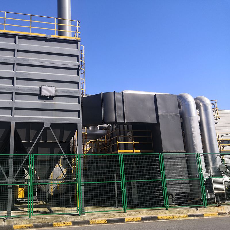 LQ-ADW-TO Zeolite Rotary Concentrator (tipe silindris/disk) ＋ oksidier termal (ke)