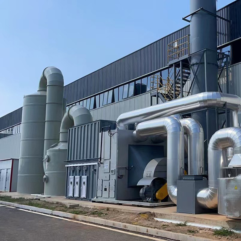 LQ-CF-CO Fixed Bed Zeolite Adsorption + Oksidasi Katalitik (CO)